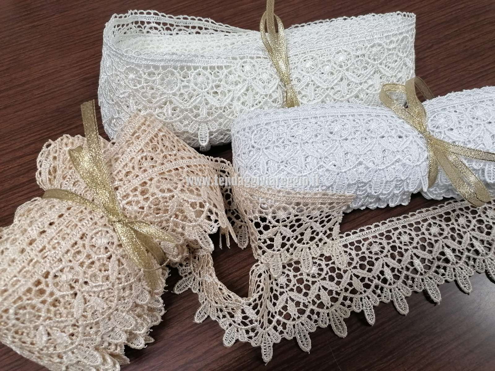 Rifinitura in PIZZO MACRAME' cm 7.5