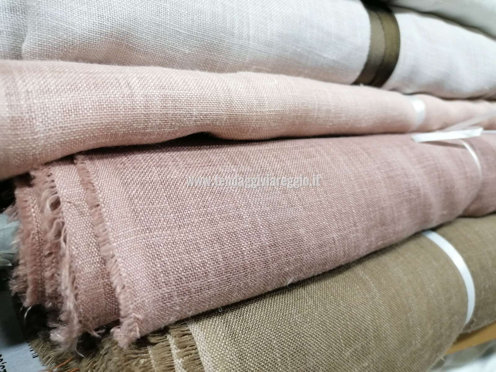 Misto lino 50% prodotto interamente in Italia modello GINGER