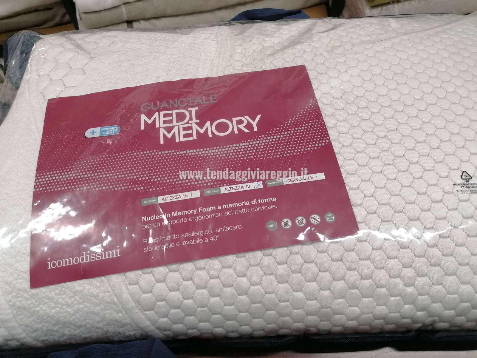 CUSCINI MEMORY e MEMORY CERVICALE