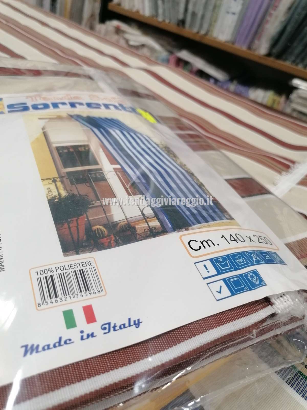Tenda da sole per porta made in Italy modello SORRENTO