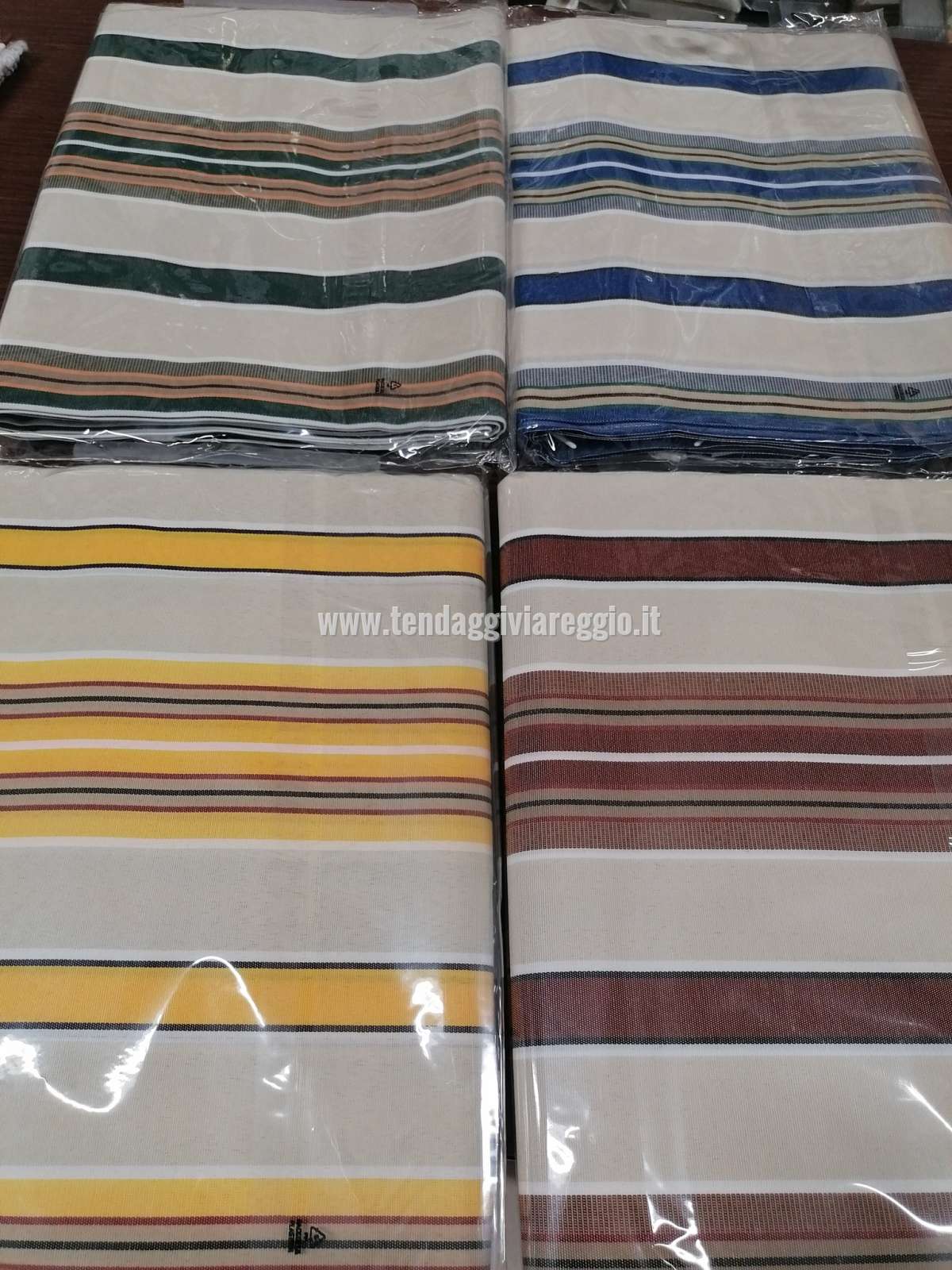 Tenda da sole confezionate
