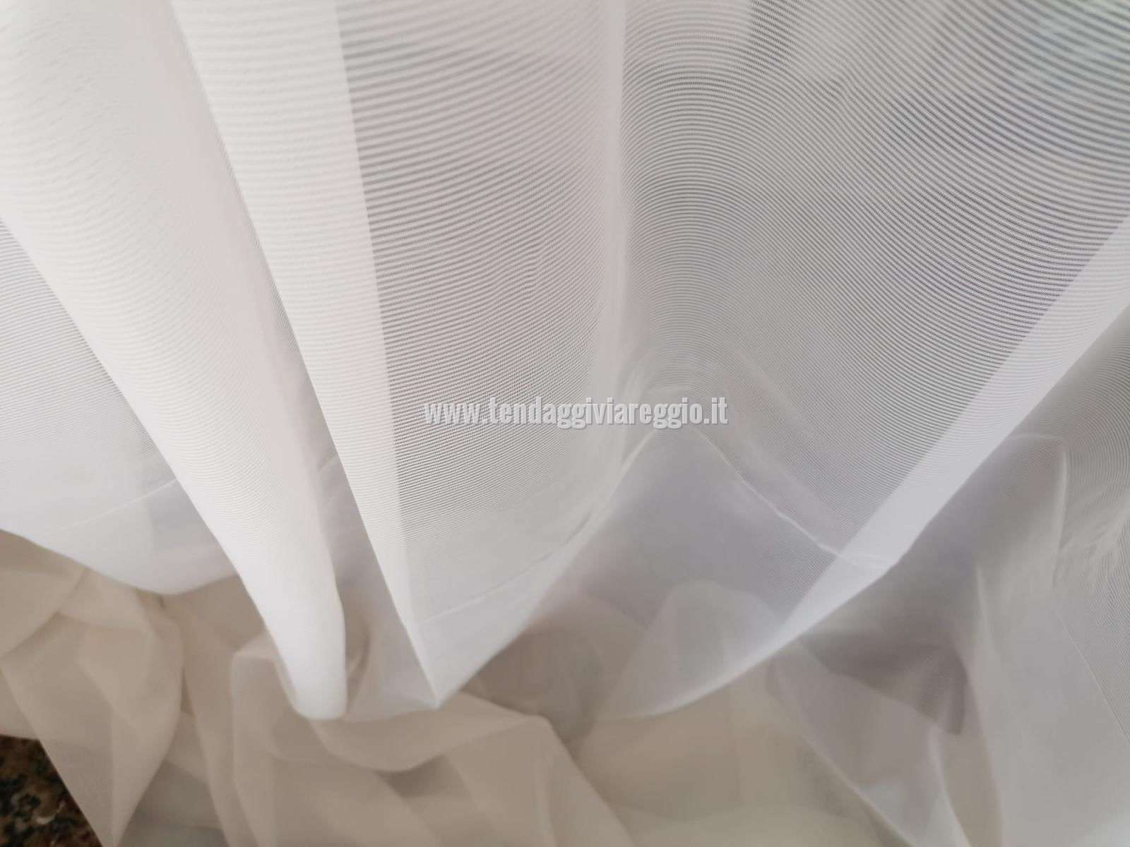 Tenda VOILE RIGHINE ORIZZONTALI cm 300 con piombo