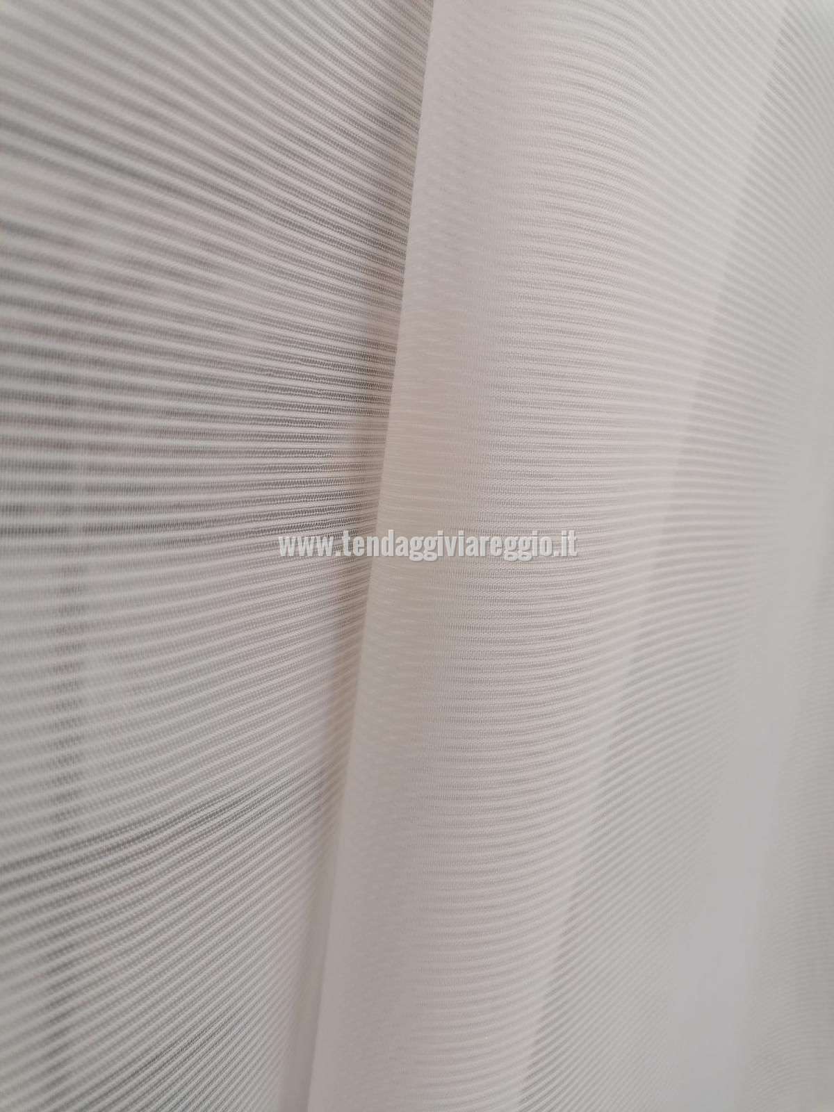 Tenda VOILE RIGHINE ORIZZONTALI cm 300 con piombo