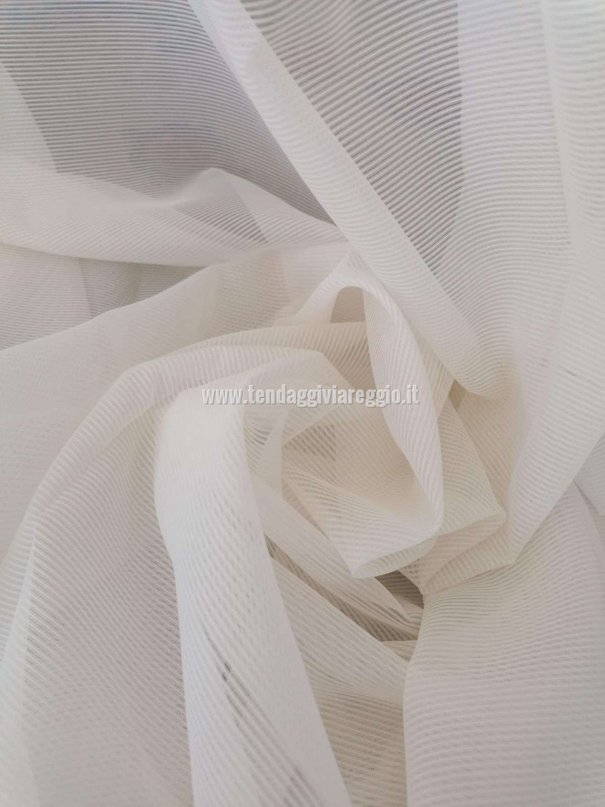 Tenda VOILE RIGHINE ORIZZONTALI cm 300 con piombo