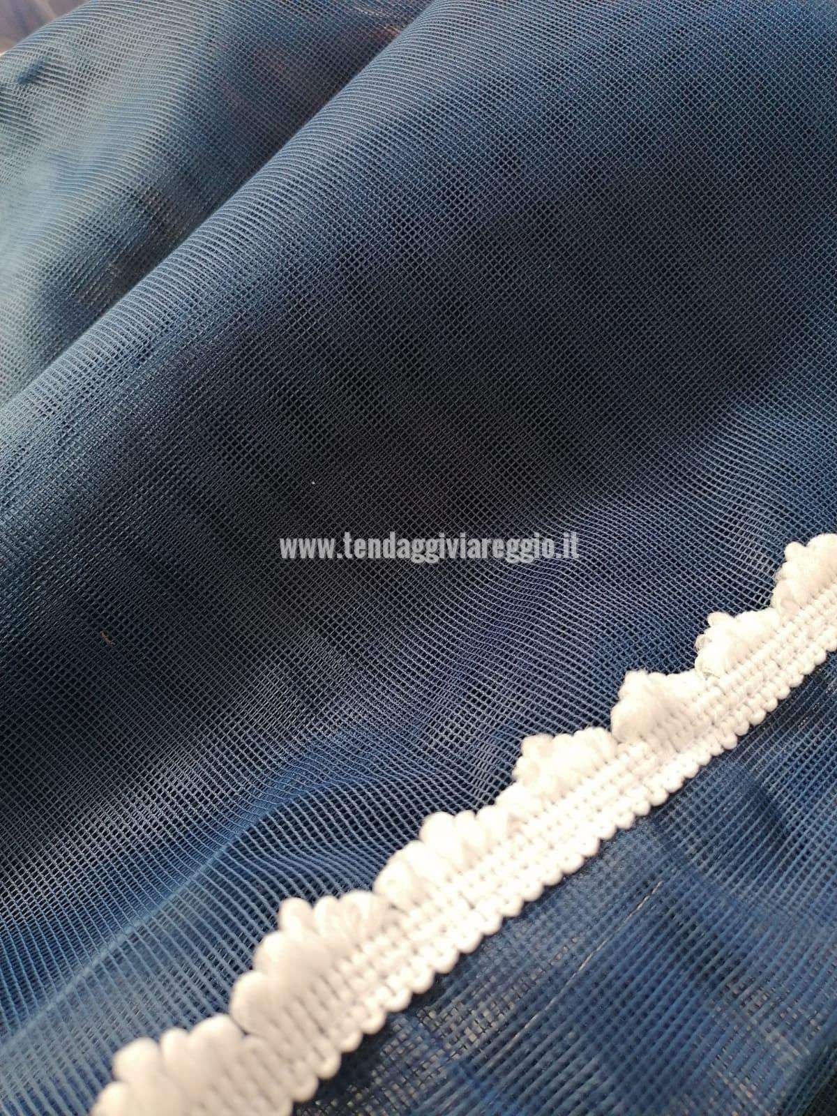Zanzariera resistente rete fitta modello MENTON colore blu