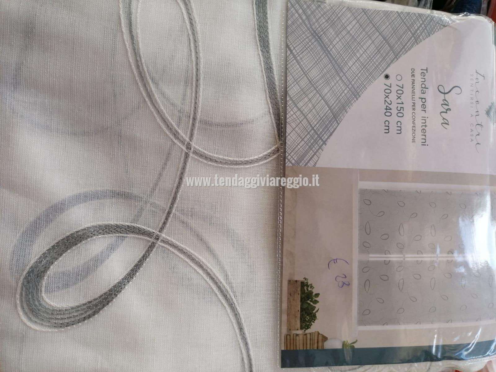 Tendine ricamate pronte per finestre e porte modello SARA 
