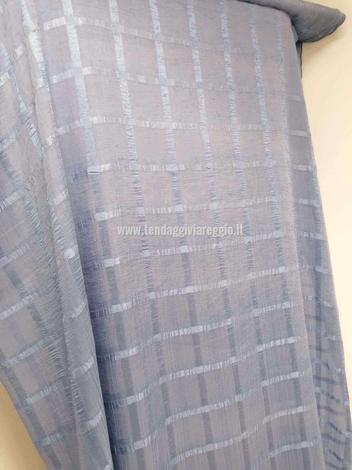 Tenda stropicciata a quadri modello CRETA cm 300