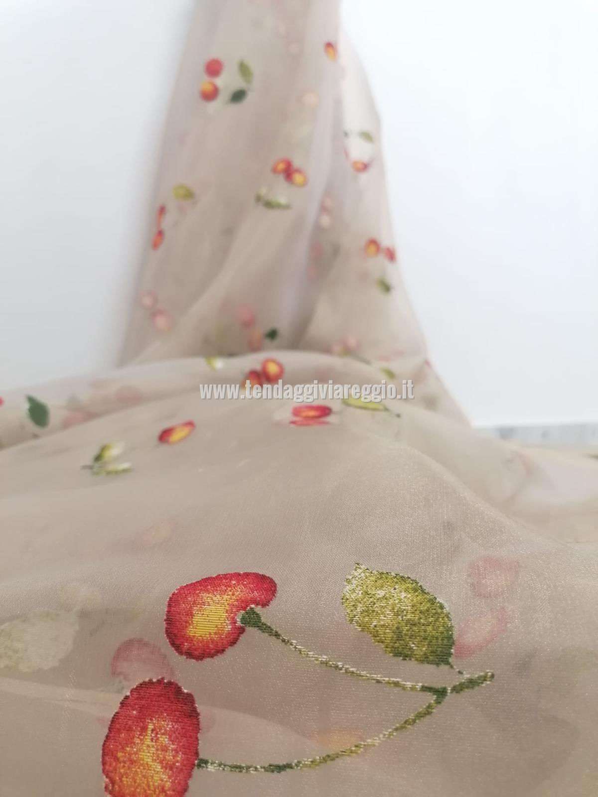 Tenda in organza CHERRIES 