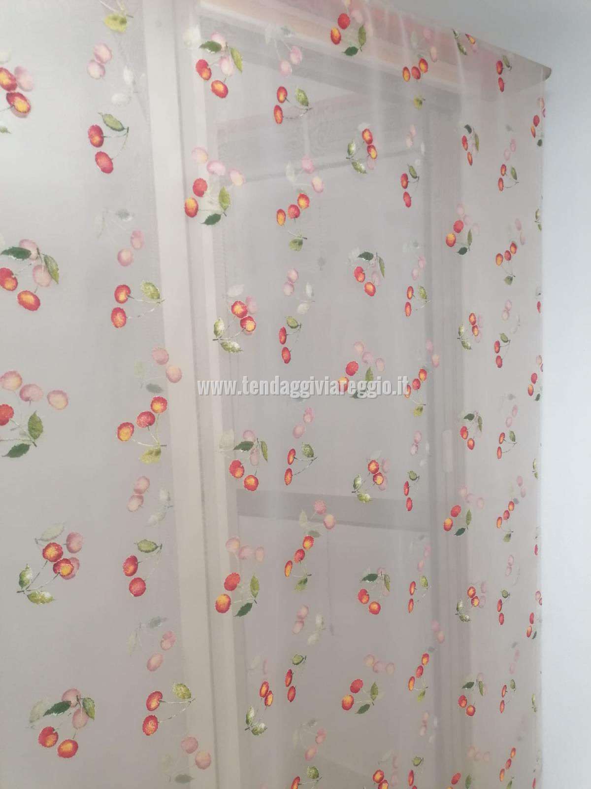 Tenda in organza CHERRIES 