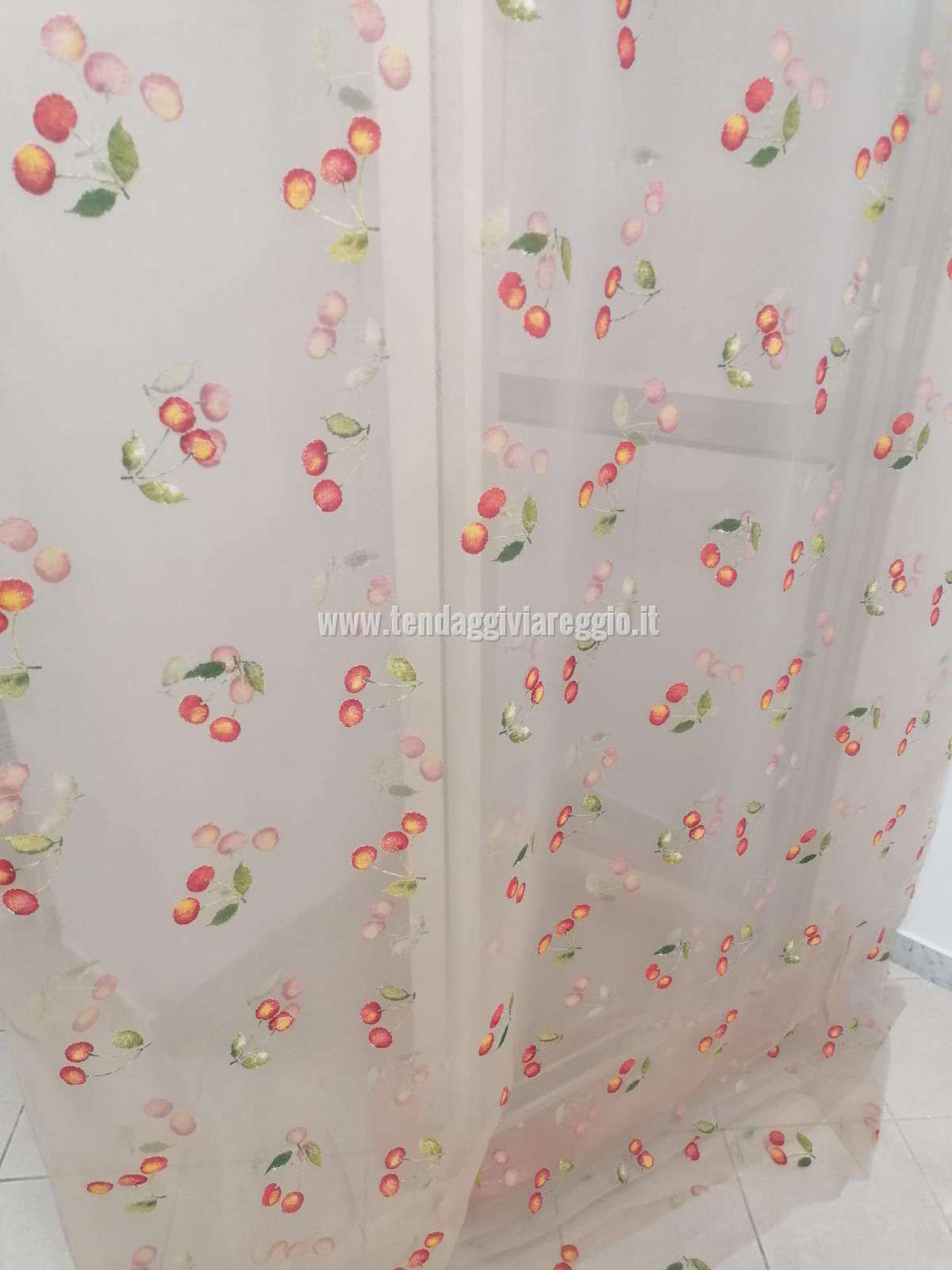 Tenda in organza CHERRIES 