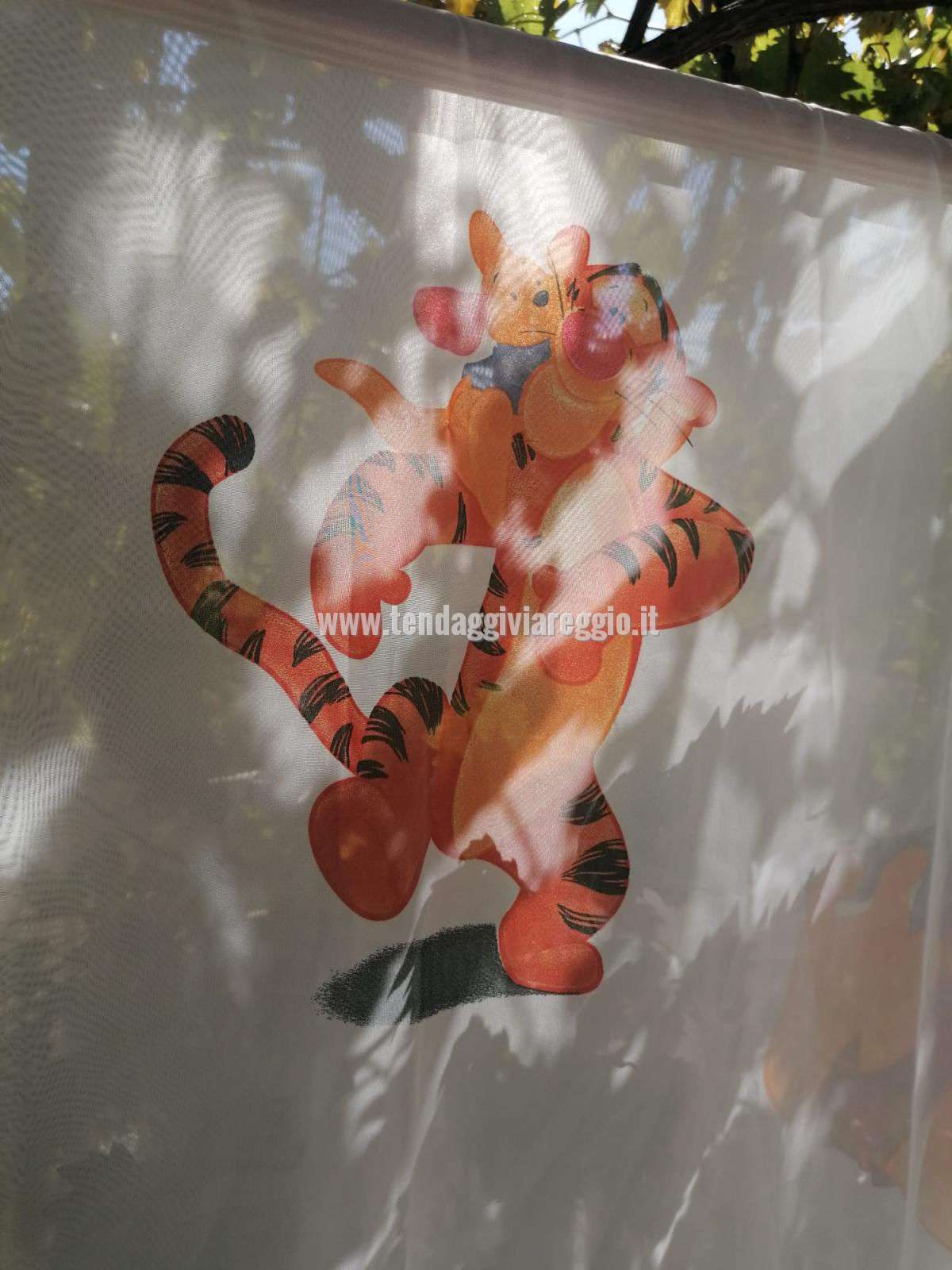Tendina Disney WINNIE THE POOH colore avorio per porta