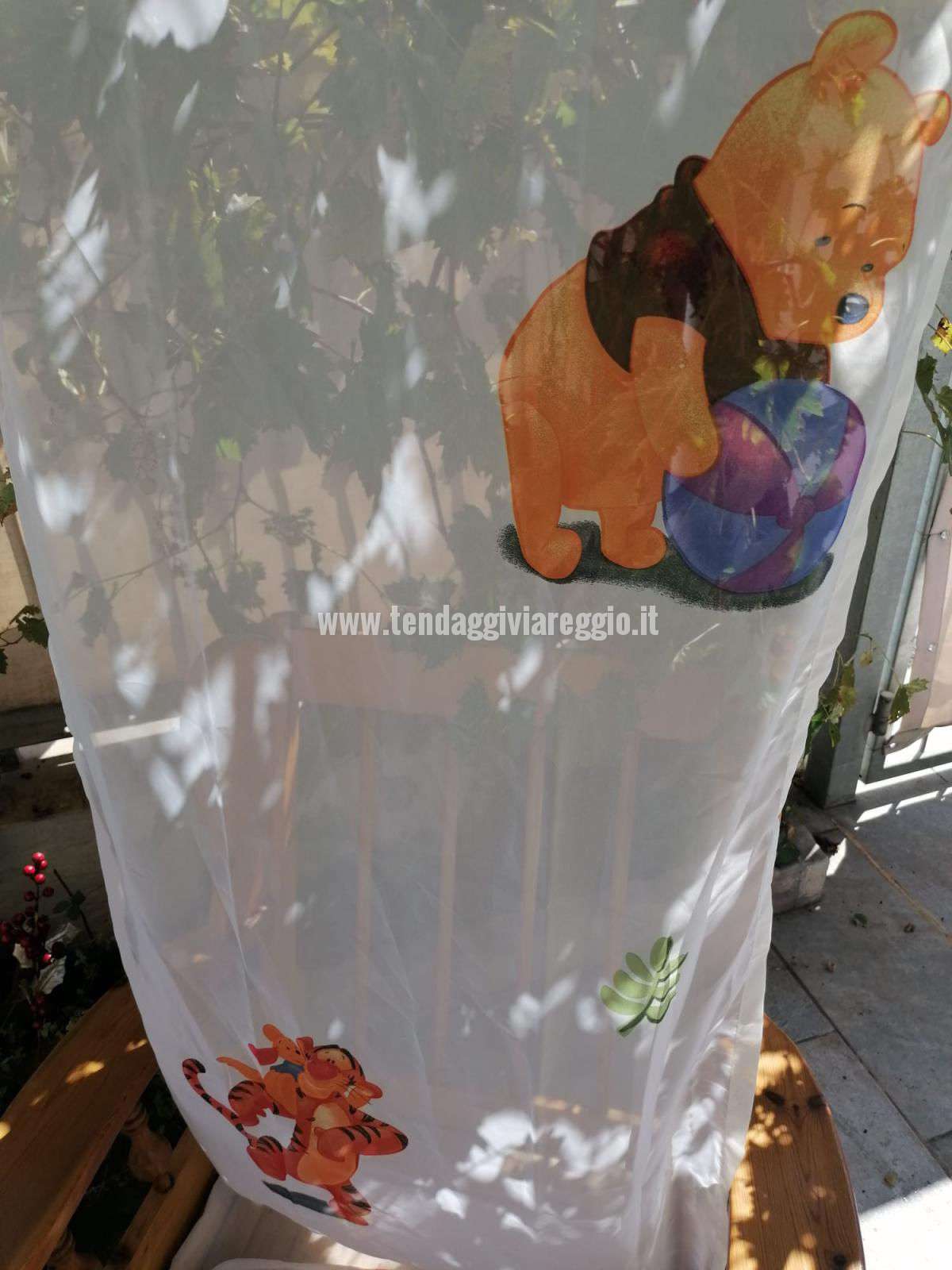 Tendina Disney WINNIE THE POOH colore avorio per porta