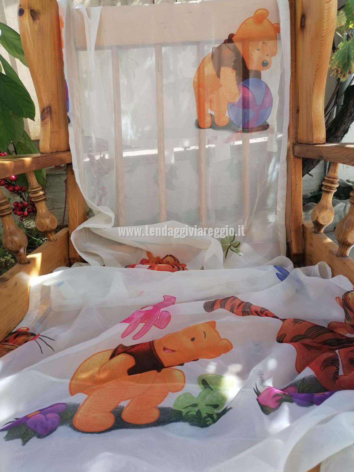 Tendina Disney WINNIE THE POOH colore avorio per porta