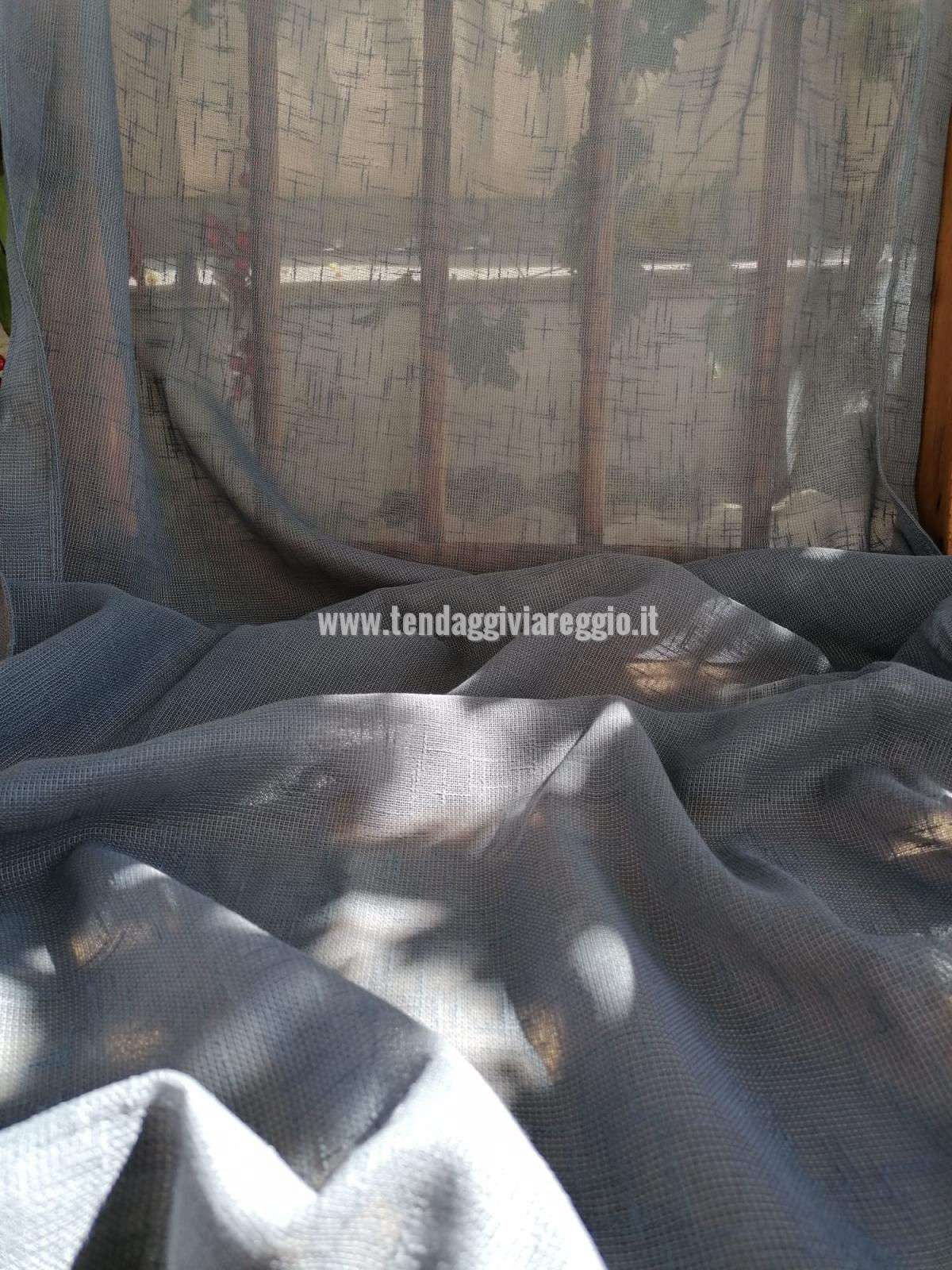 Tendina in BOUCLE' UNITO GRIGIO