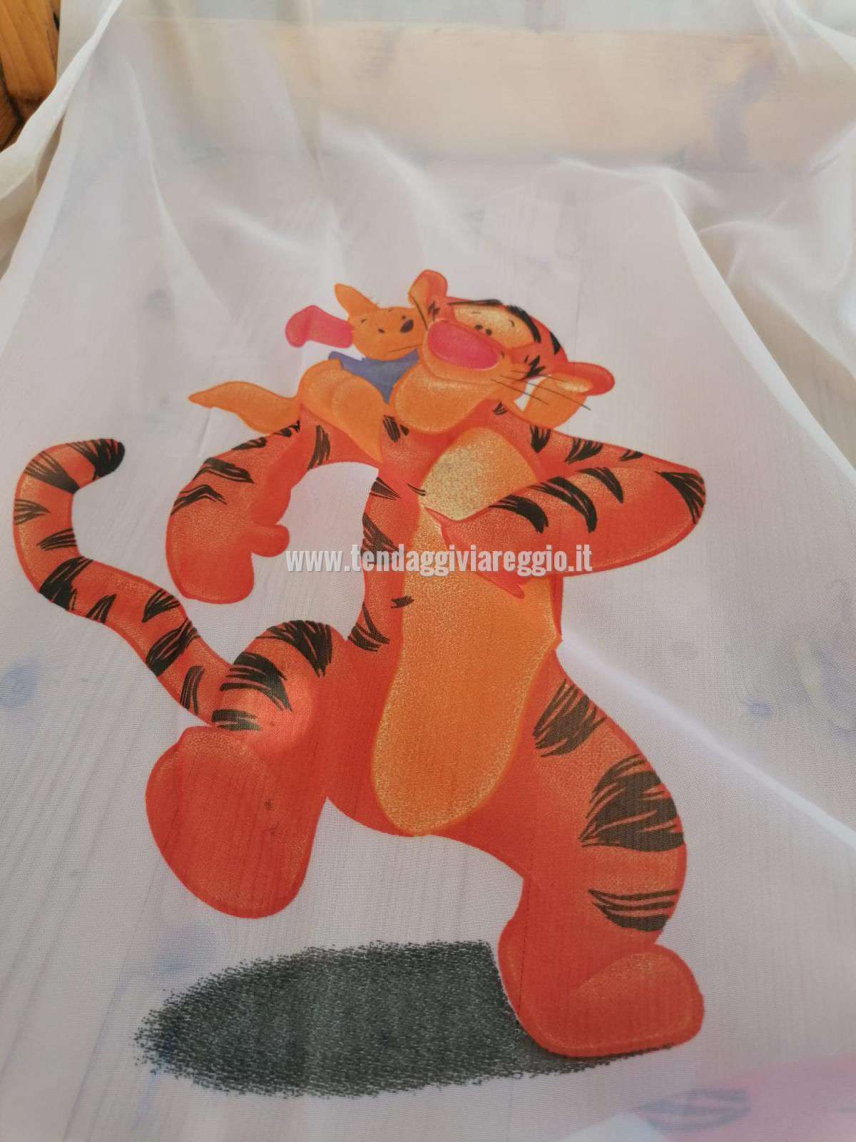 Tendina Disney WINNIE THE POOH colore avorio per porta