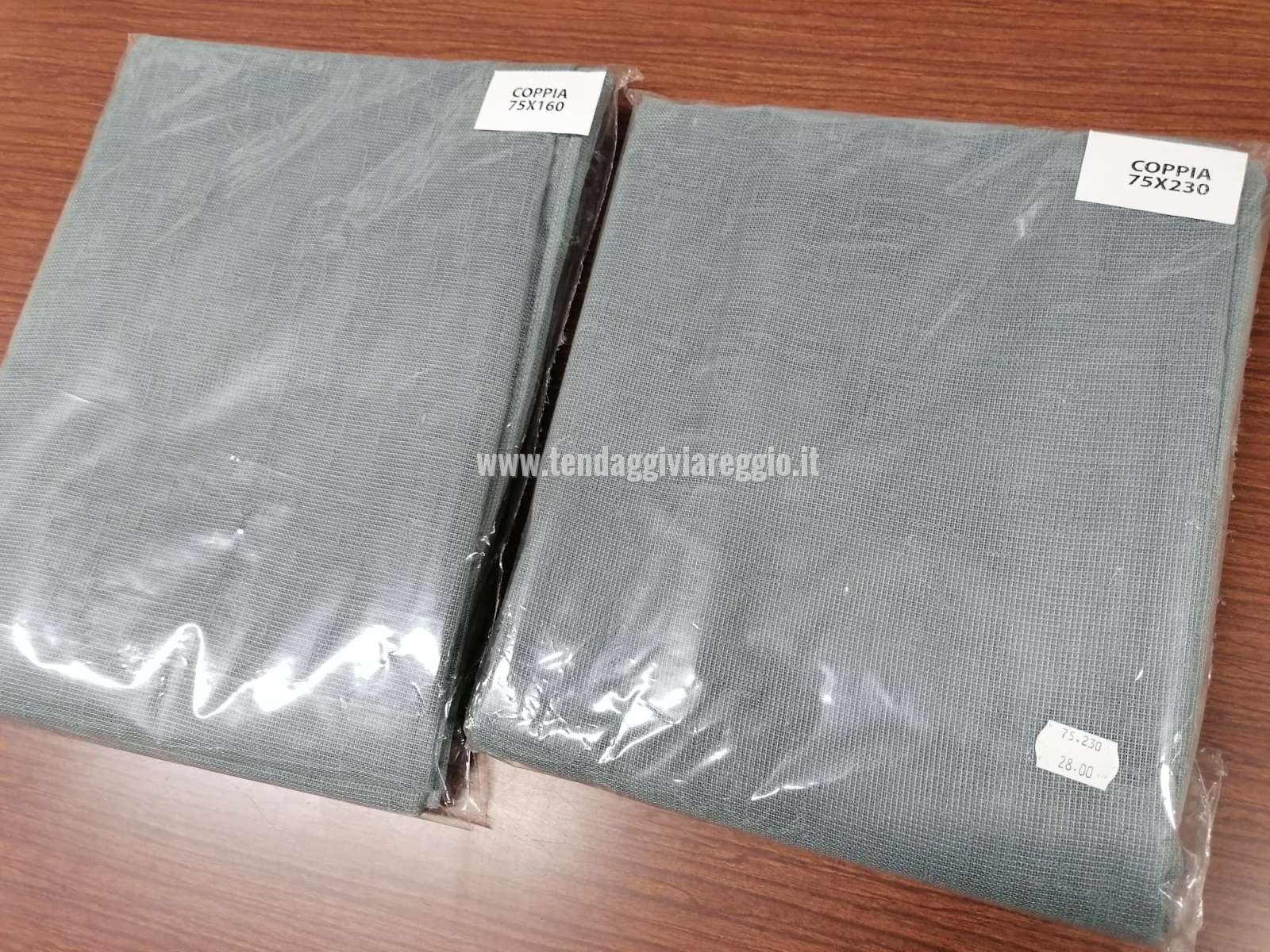 Tendina in BOUCLE' UNITO GRIGIO