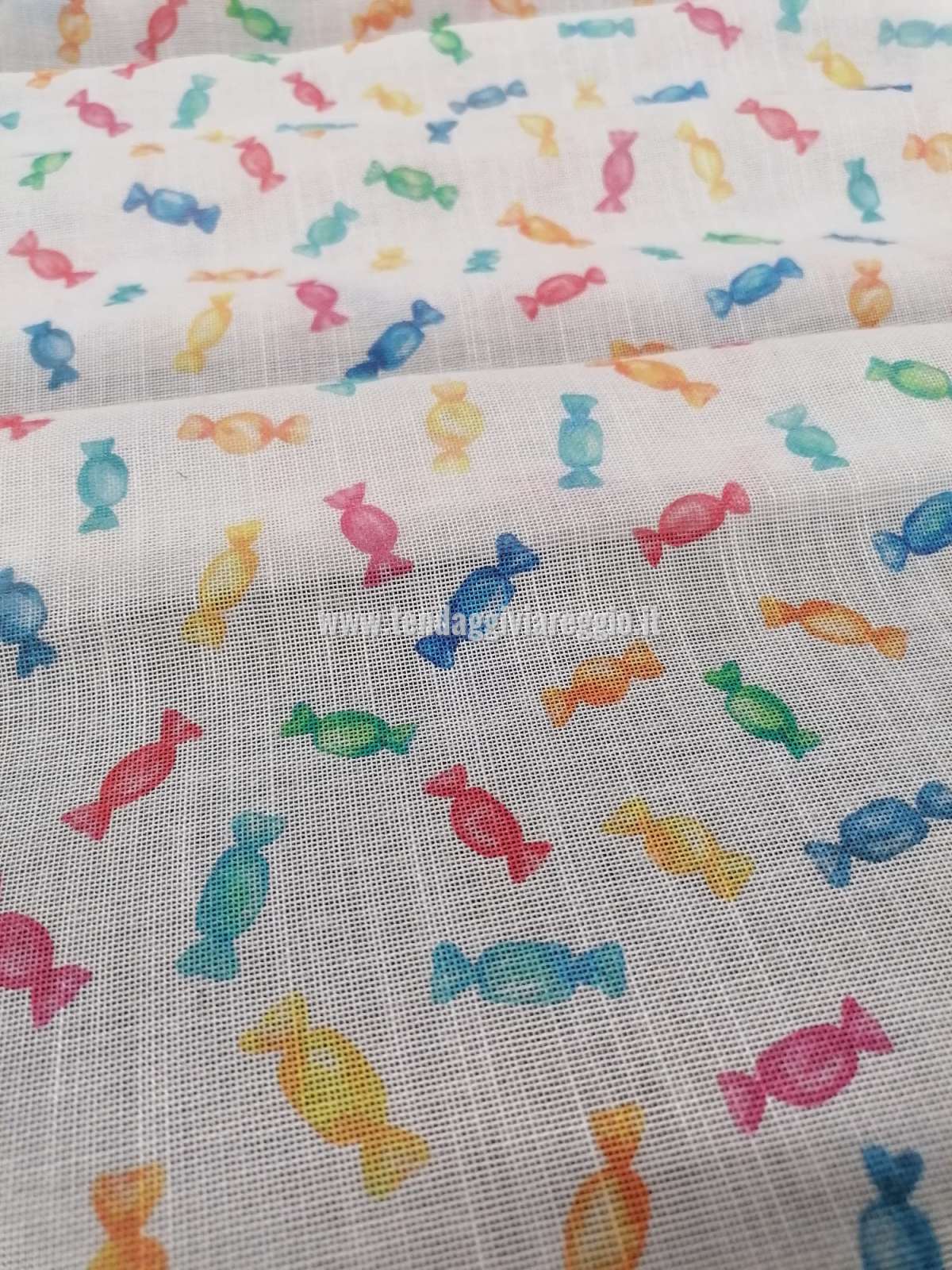 Tendina a metraggio CARAMELLE larghezza cm 60