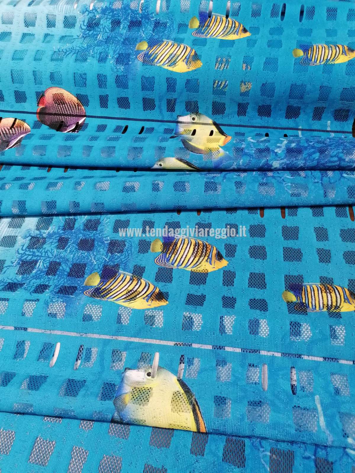 Tendina traforata REEF larghezza cm 60