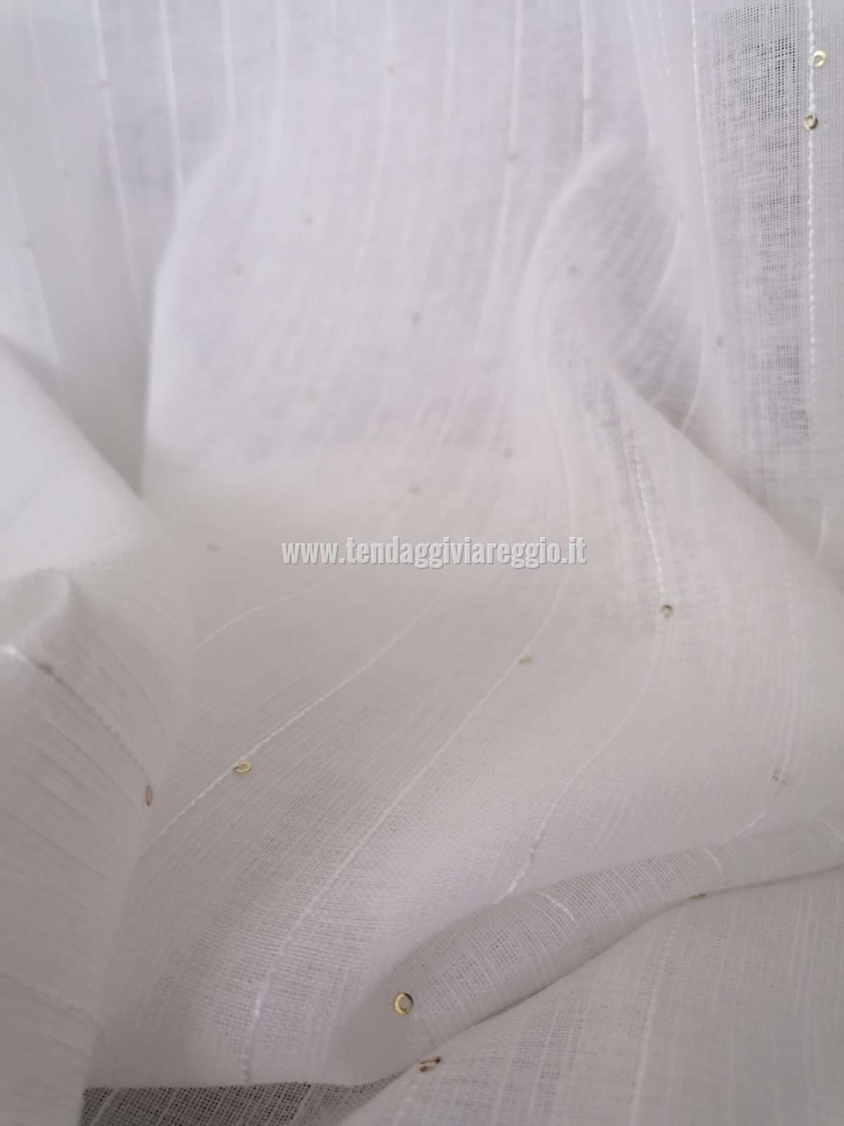 Tenda a metraggio RIGATO CON PAILLETTES