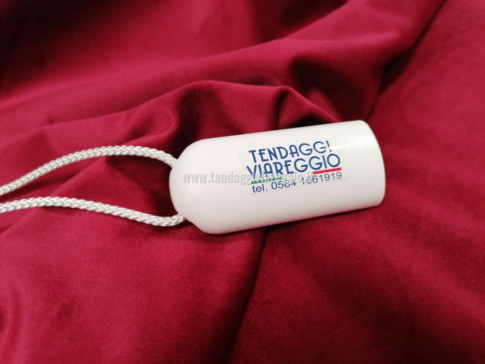 FIOCCO PESO TENDA in materiale plastico con peso
