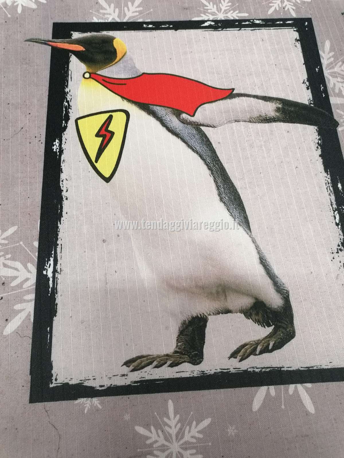 Passatoia modello PINGUINI antisfilo antimacchia e lavabile in lavatrice a 40°