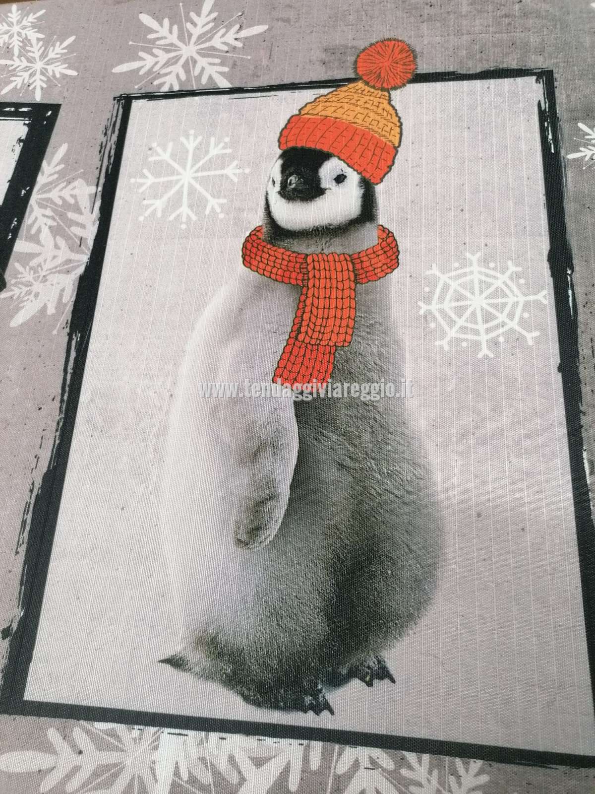 Passatoia modello PINGUINI antisfilo antimacchia e lavabile in lavatrice a 40°
