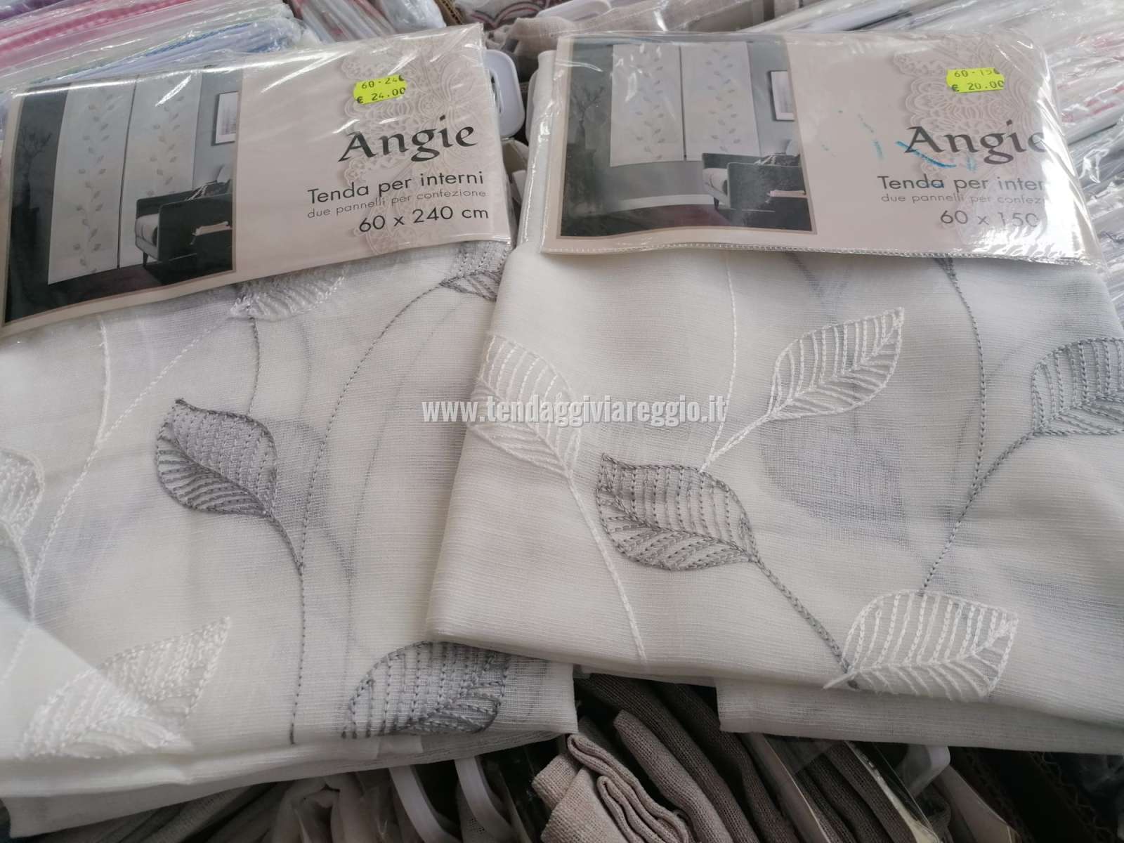 Tendine ricamate ANGIE già confezionate