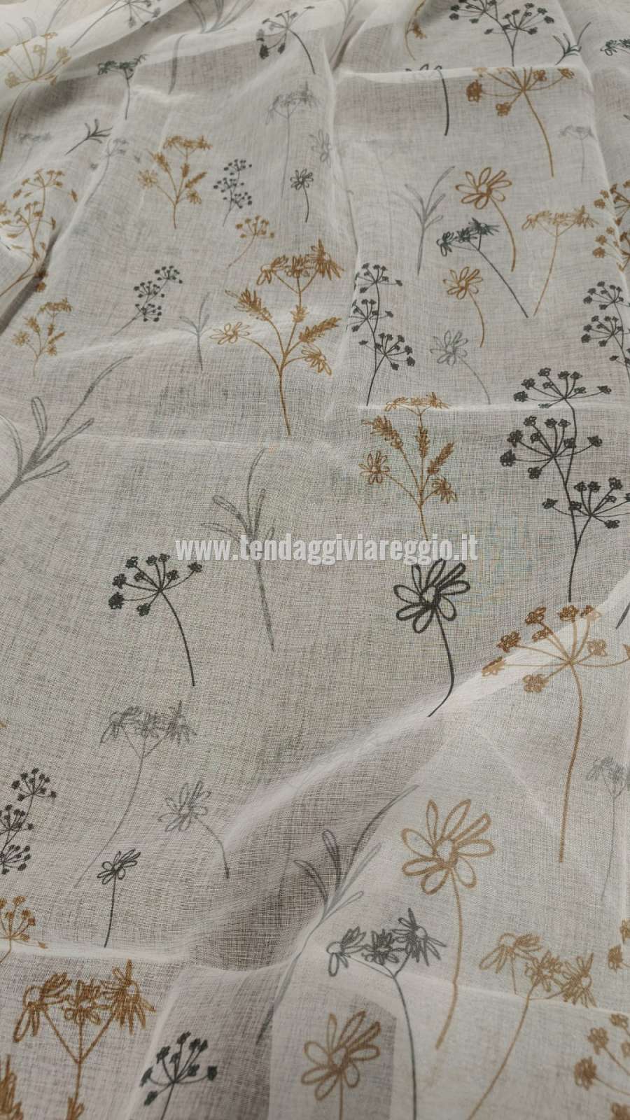 Tenda ZITARA con anelli