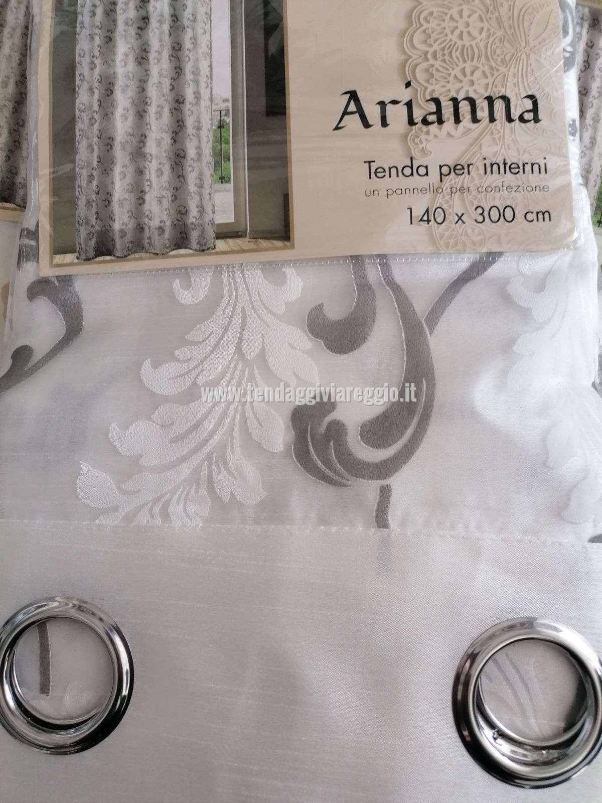 Tenda confezionata con anelli doppia ARIANNA