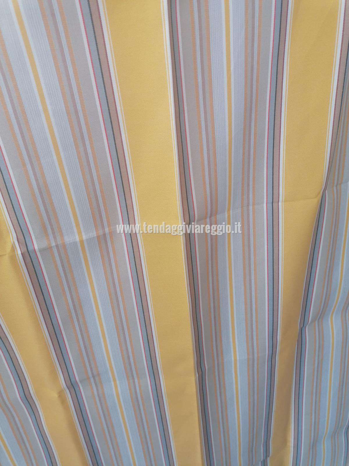 Tenda da sole confezionata modello RIMINI righe miste misura per porta