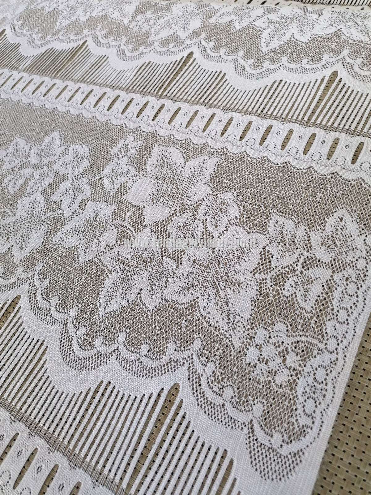 Tendina EDERA color BIANCA cm 40 circa