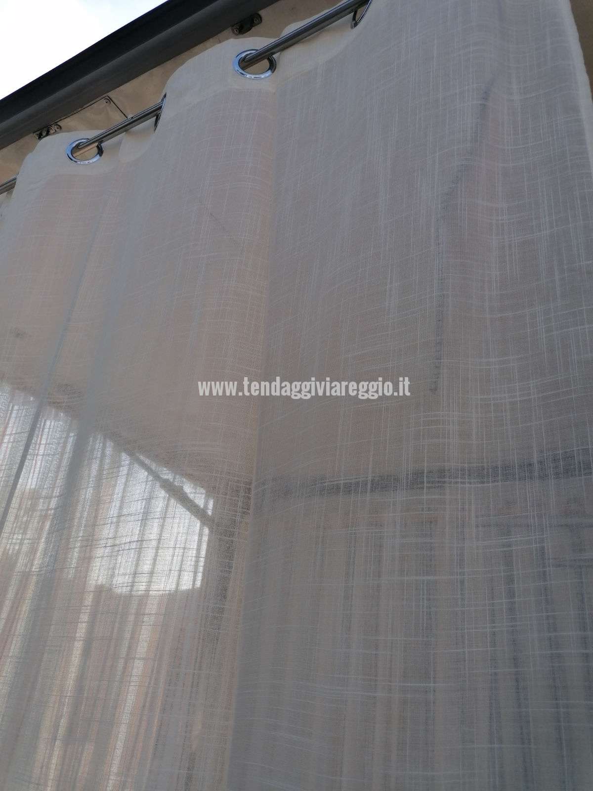 Tenda per interno KARINA con anelli per bastone