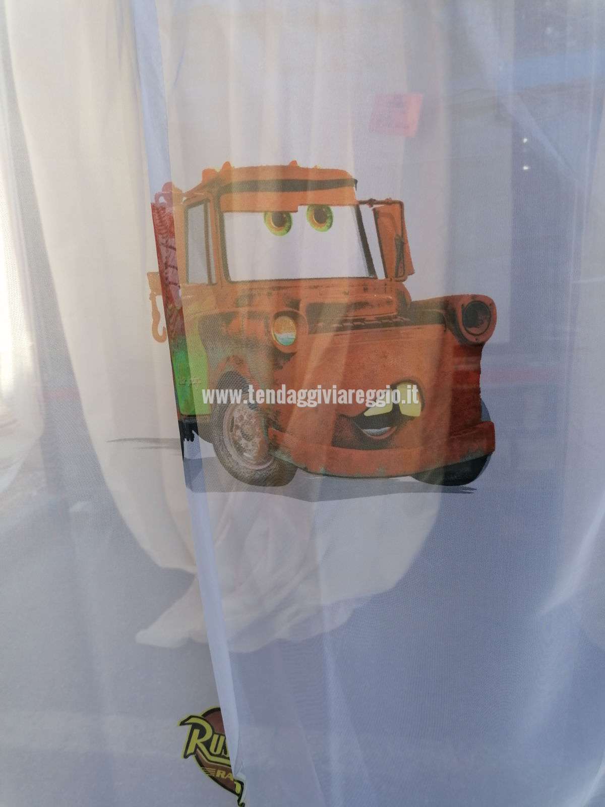 Tenda per cameretta bambino CARS Disney 145x290 cm