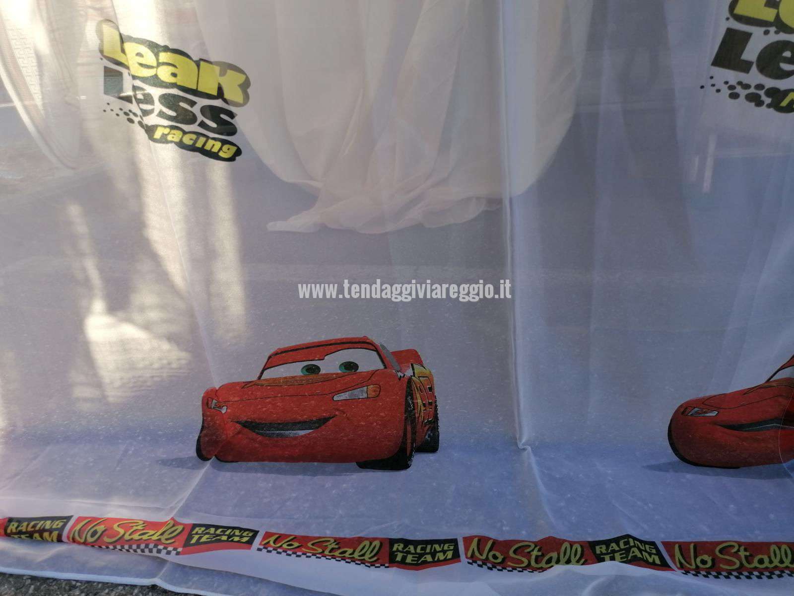 Tenda per cameretta bambino CARS Disney 145x290 cm