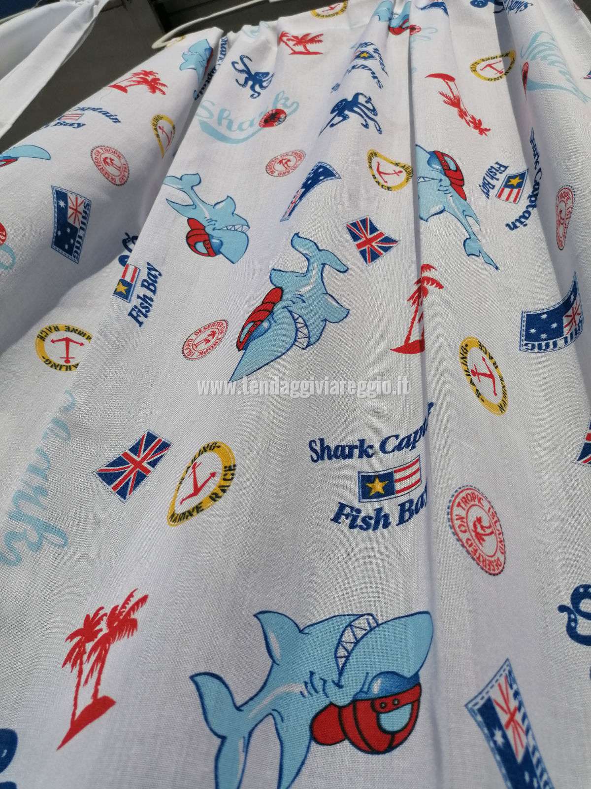 Tendina SHARK CAPTAIN per finestra 75x160