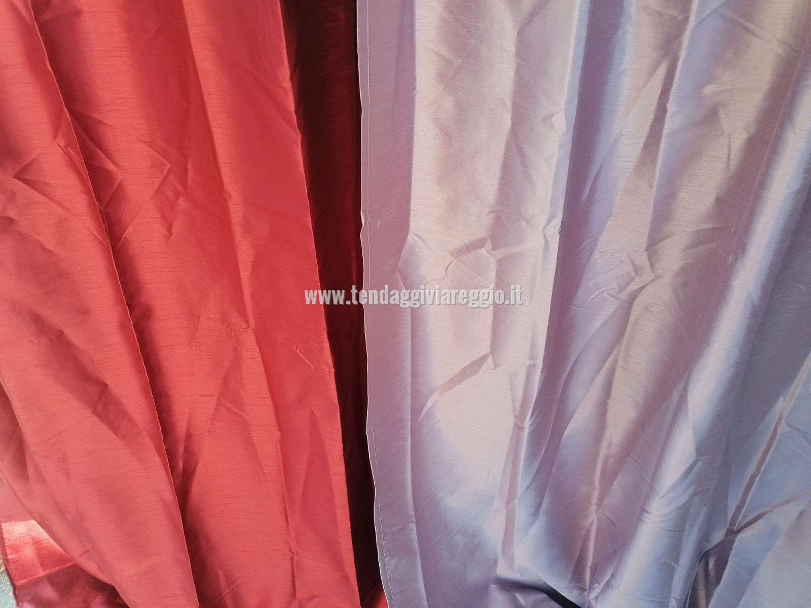 Tenda confezionata con bretelle SHANTUNG