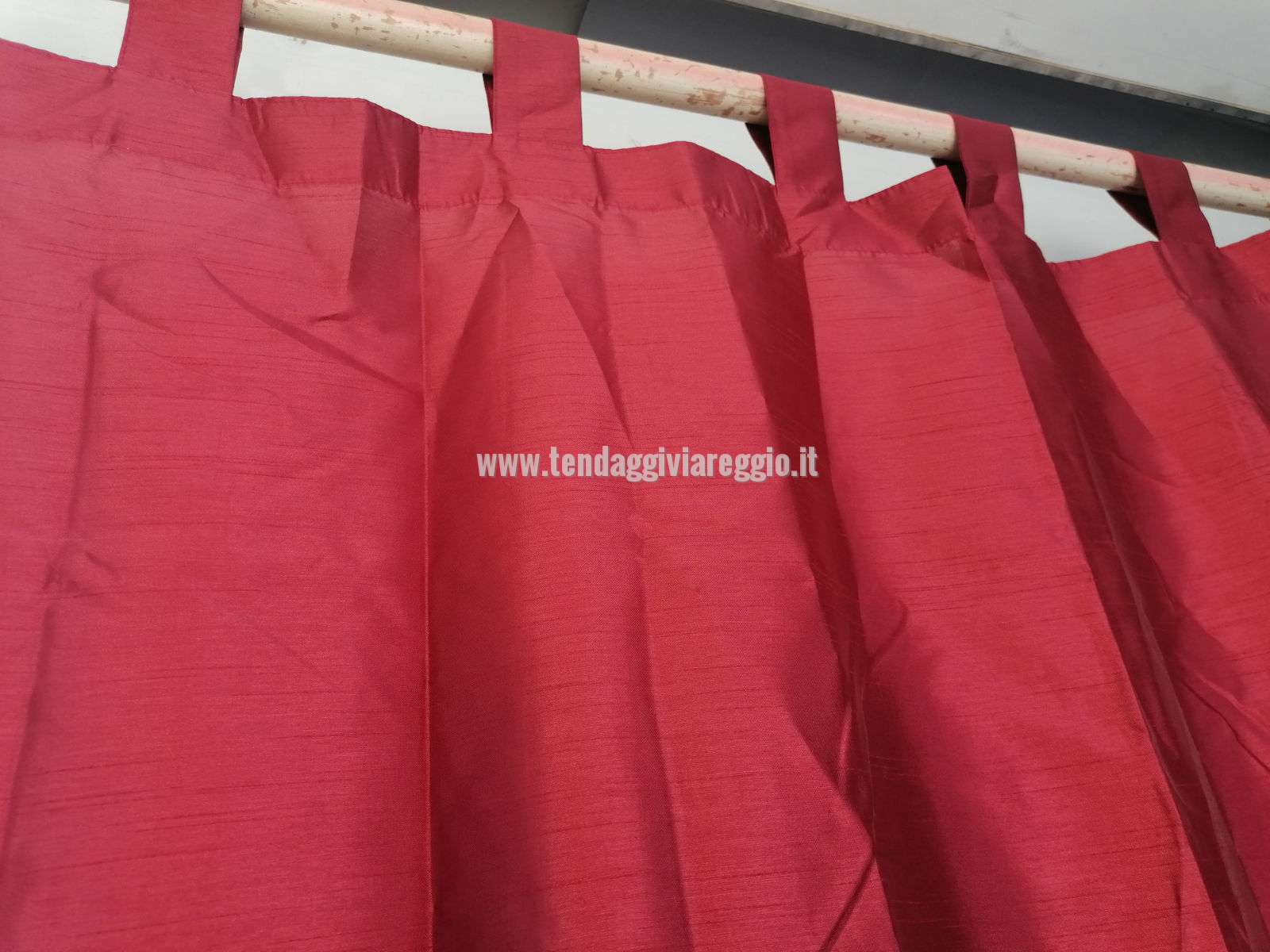 Tenda confezionata con bretelle SHANTUNG