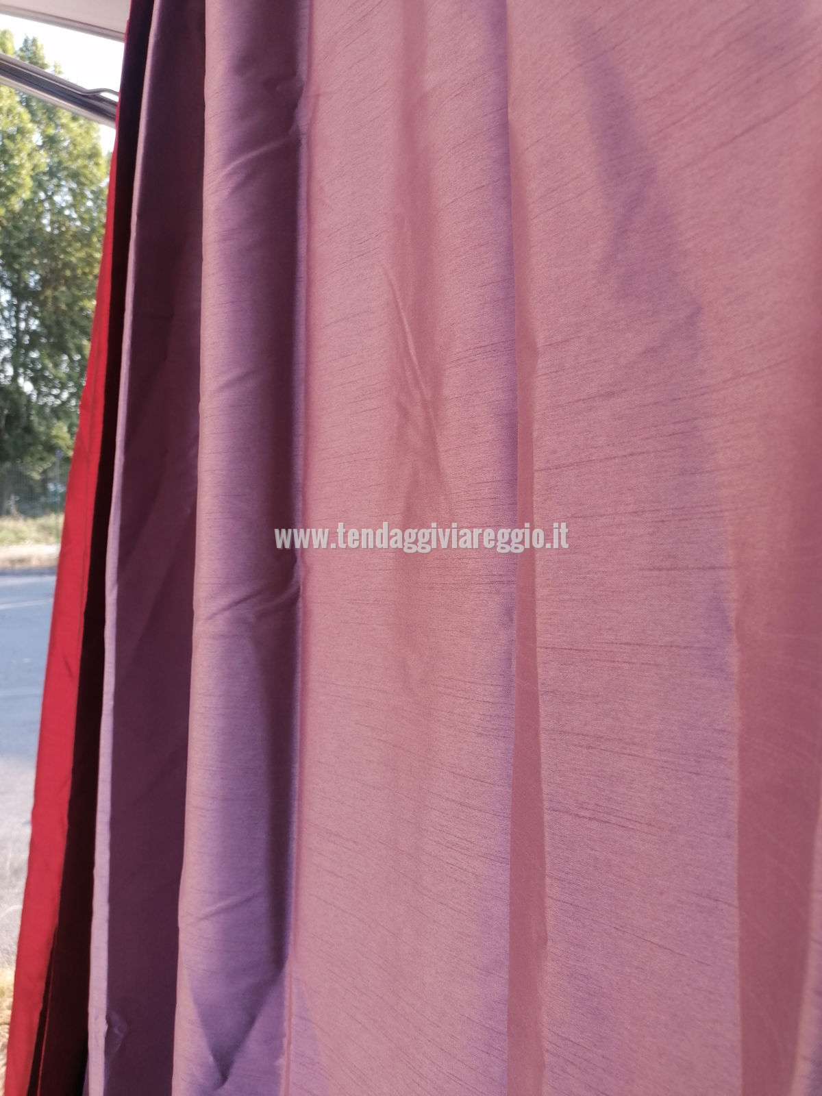 Tenda confezionata con bretelle SHANTUNG