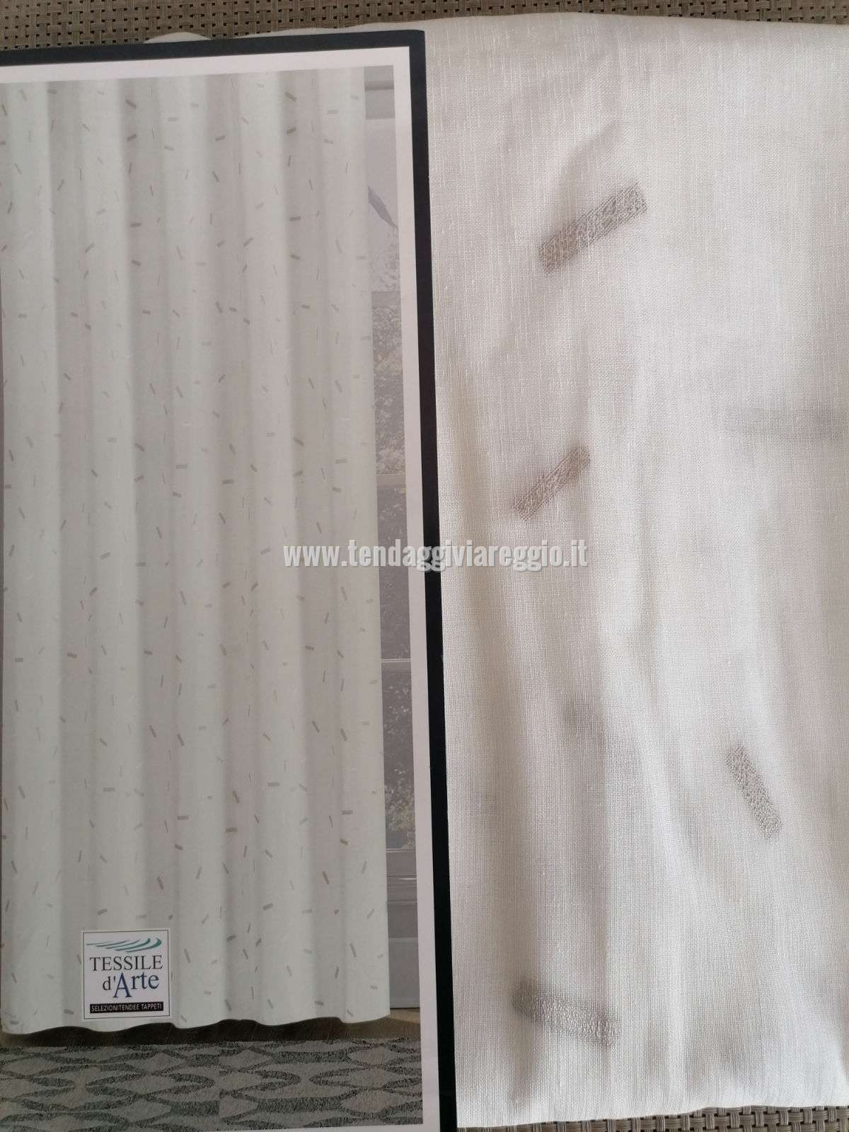 Tendina larga 80 cm modello POLLY a vetro confezionata
