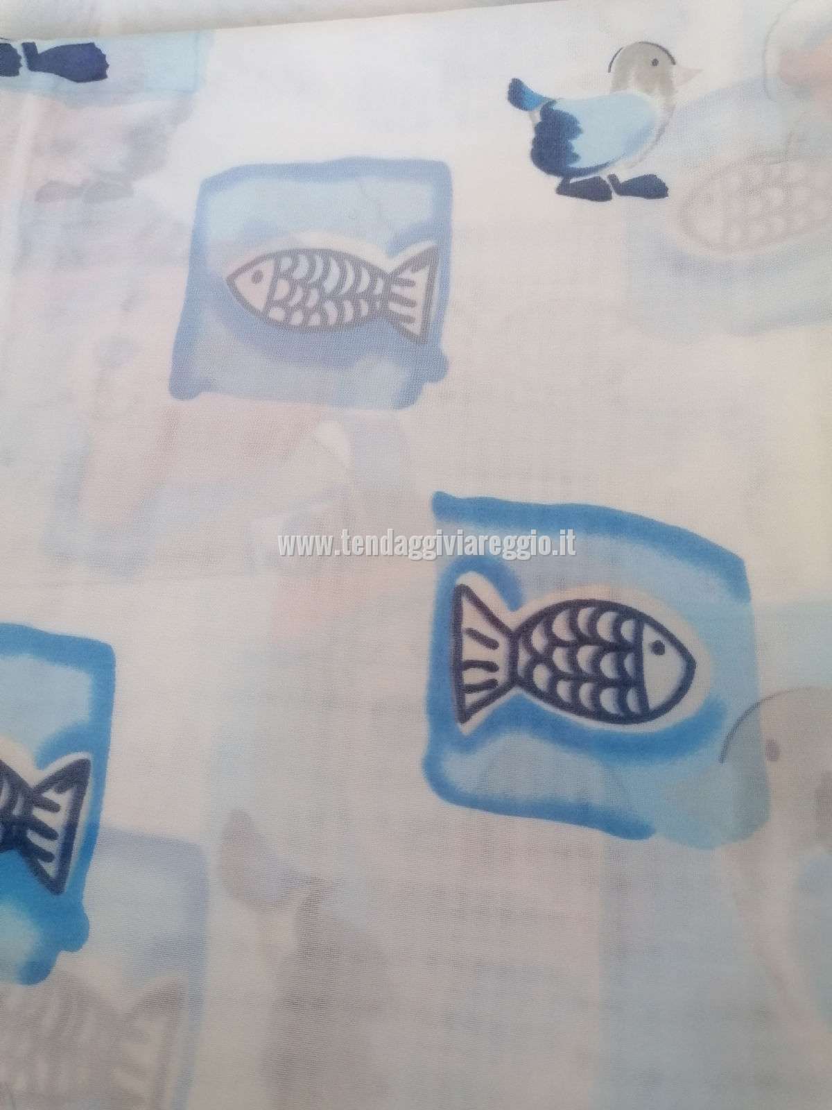 Tendina per camerette bambini ORSO DI MARE per porta