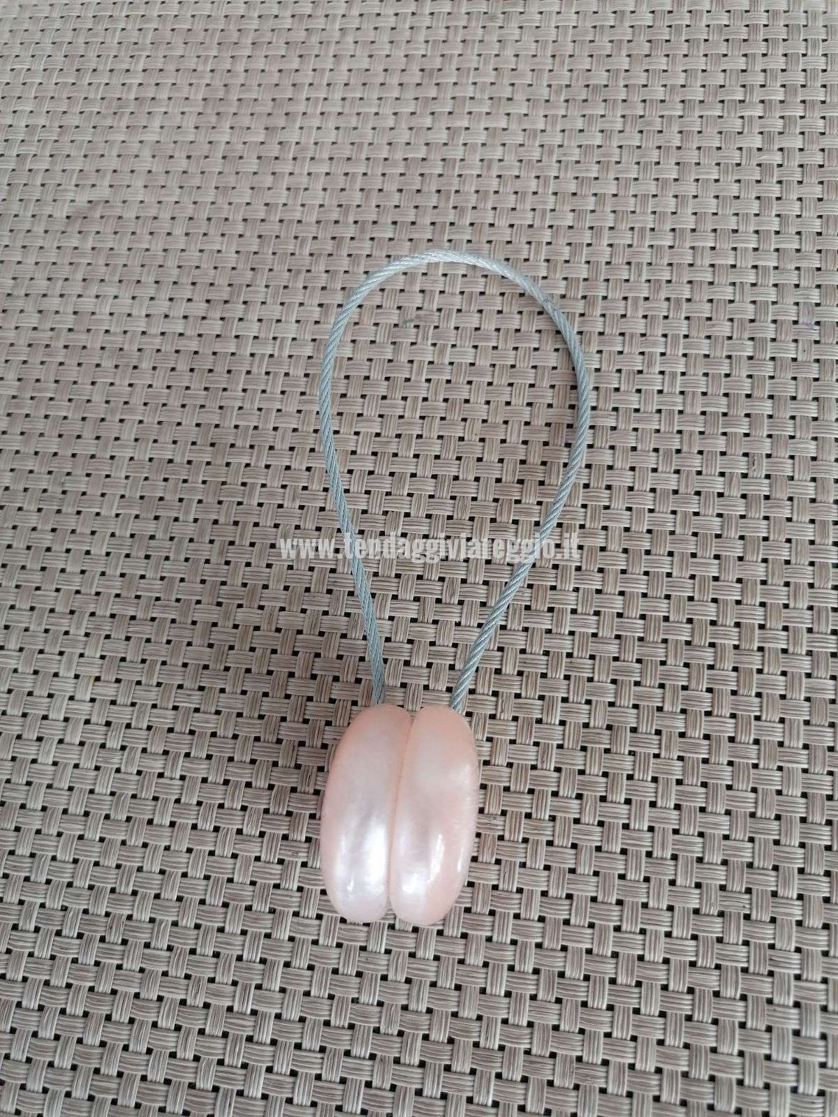 Calamita 100% made in Italy CAVETTO ACCIAIO ROSA