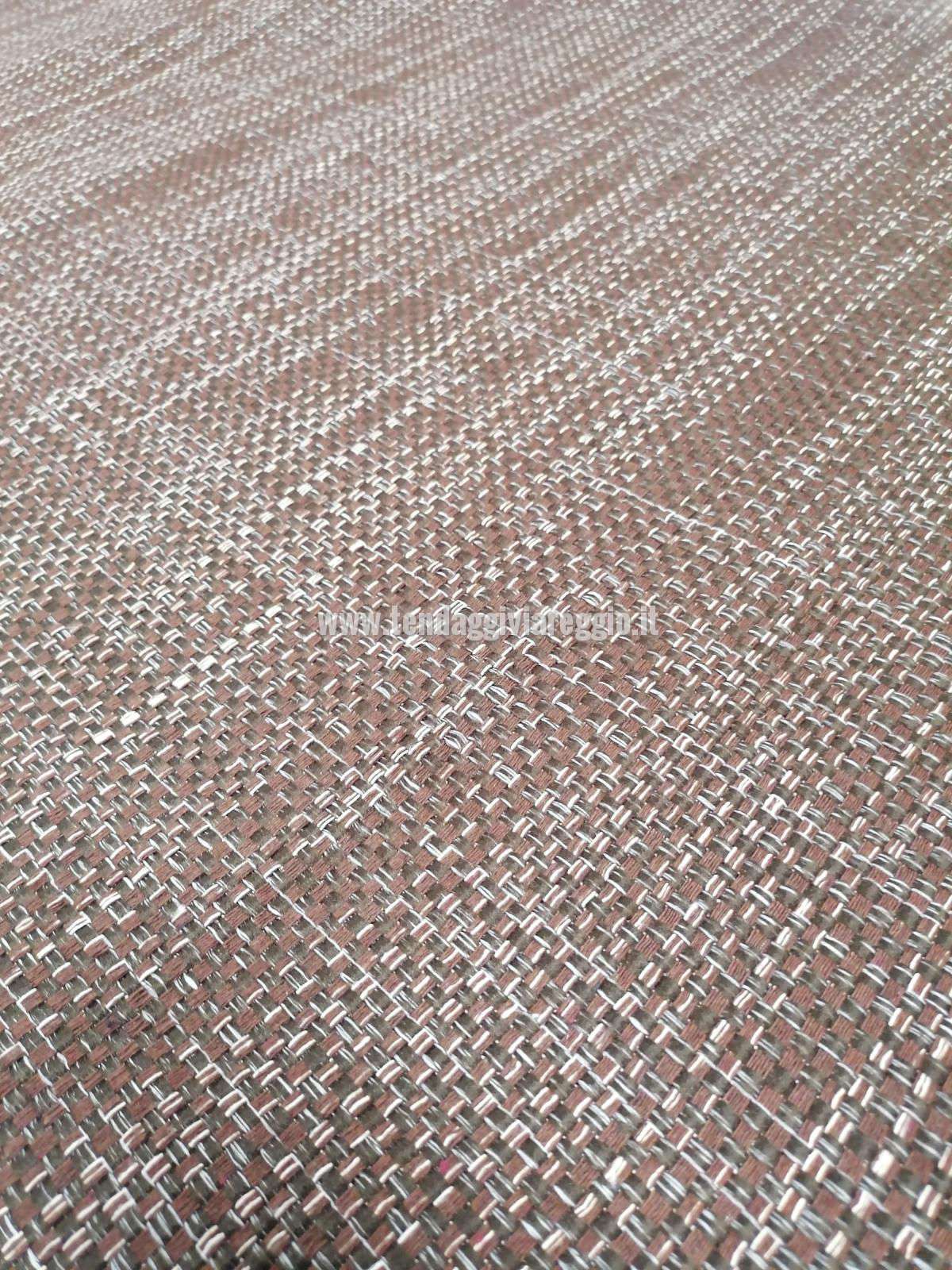 Tessuto tappezzeria CORDATO color MARRONE