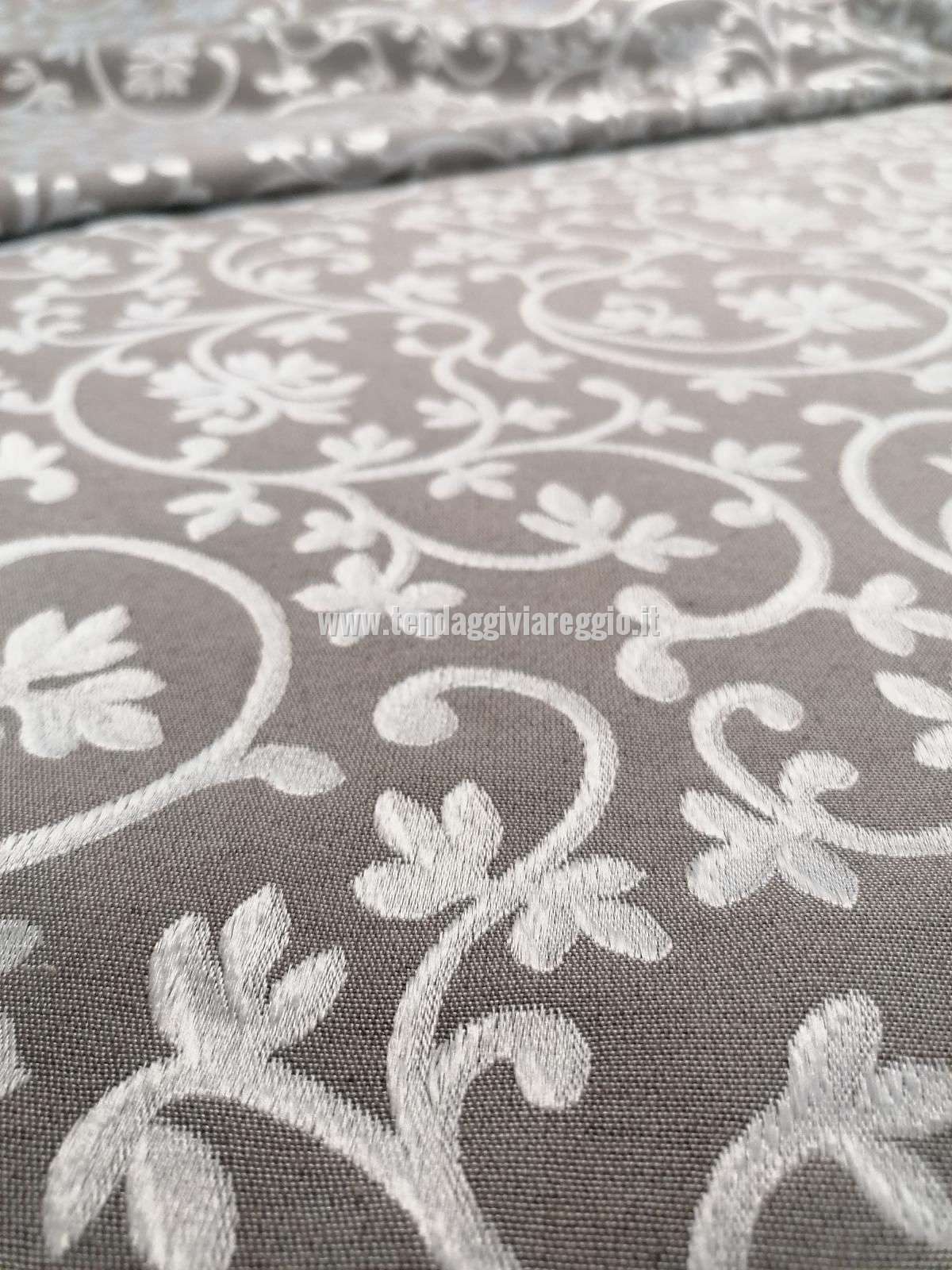 Tessuto tappezzeria CHOPIN color TORTORA cm 280