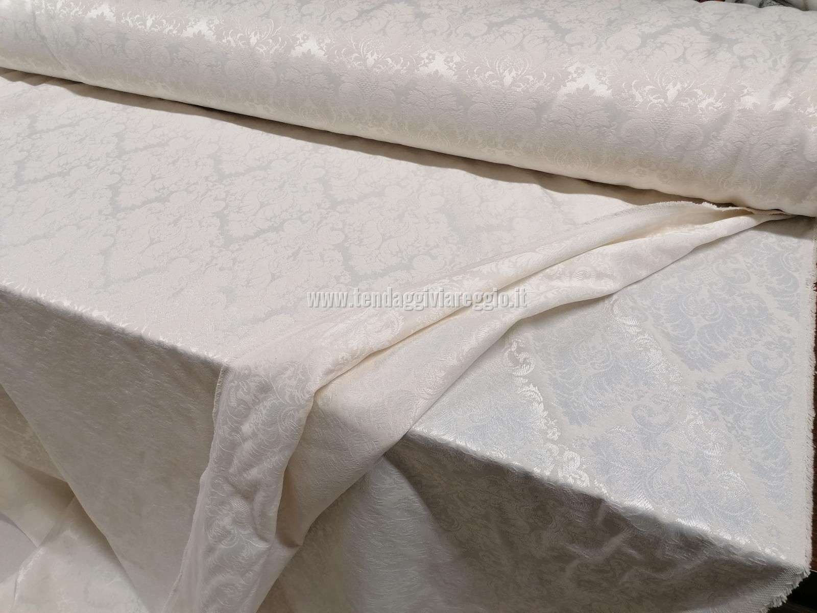 Tessuto tappezzeria DONATELLO color AVORIO cm 280