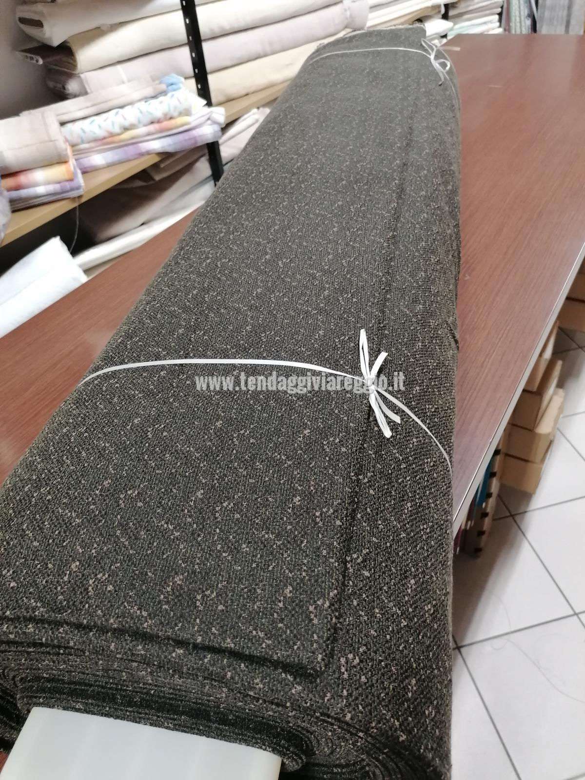 Tessuto Tappezzeria UNITO MIMETICO color MARRONE