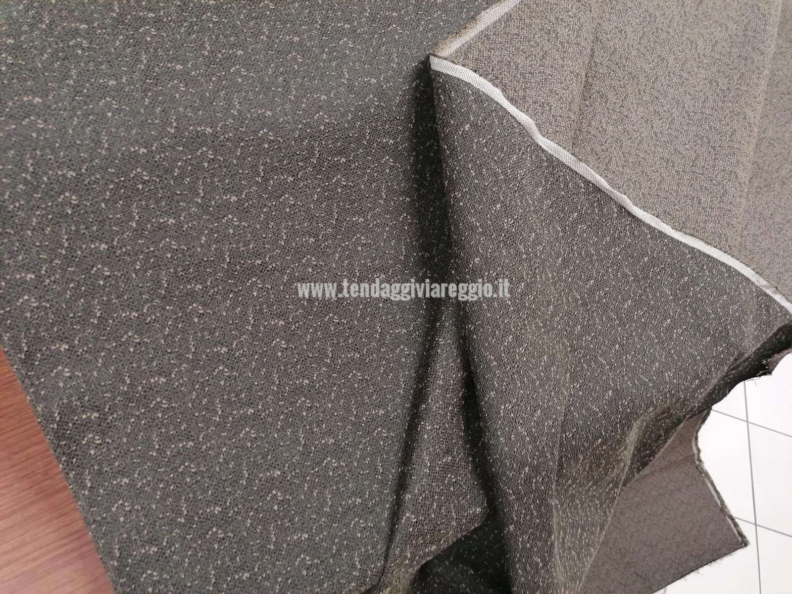 Tessuto Tappezzeria UNITO MIMETICO color MARRONE
