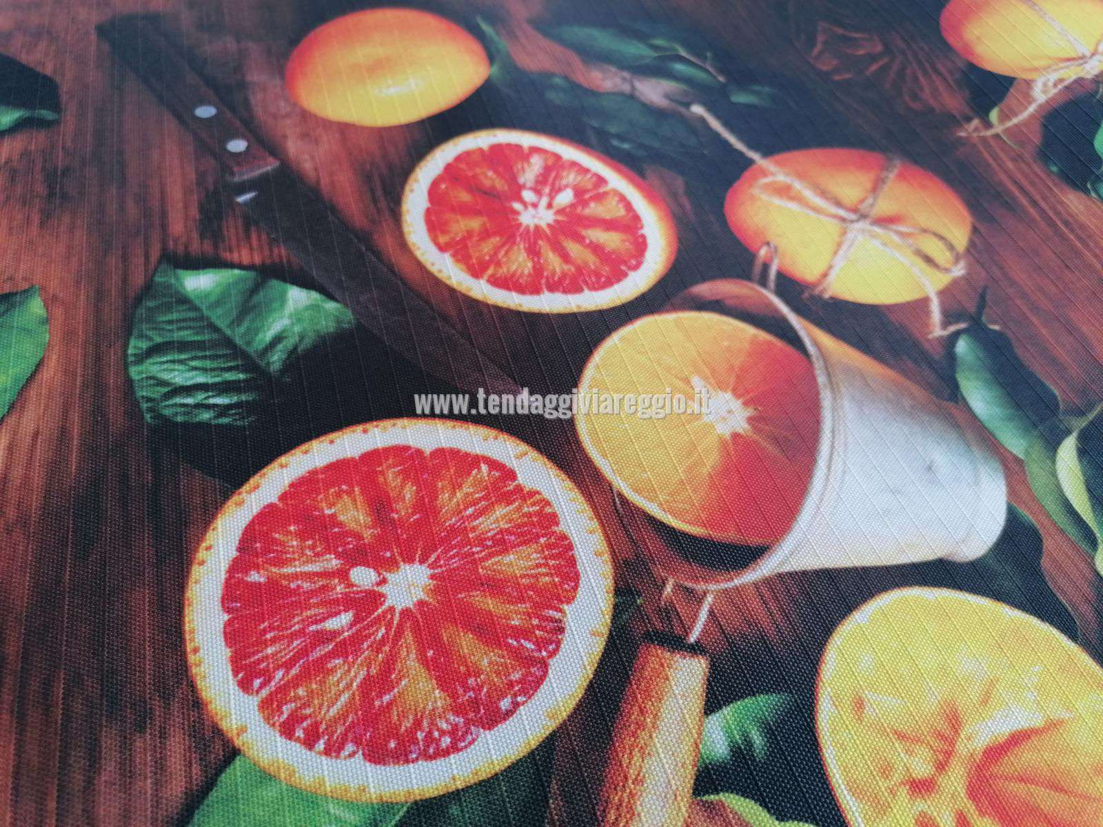 Passatoia a metraggio modello ARANCE FRESCHE
