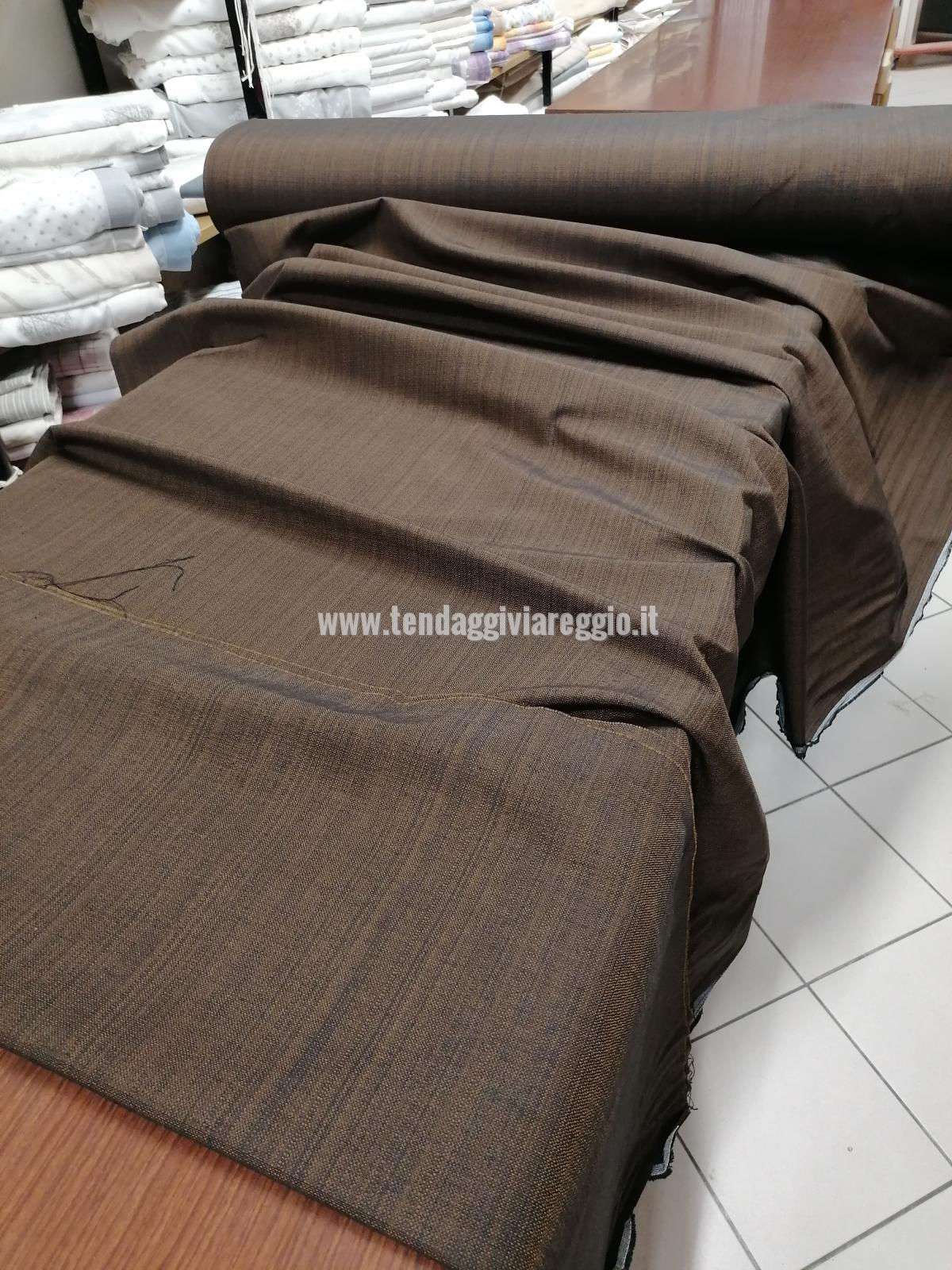 Tessuto tappezzeria UNITO color MARRONE
