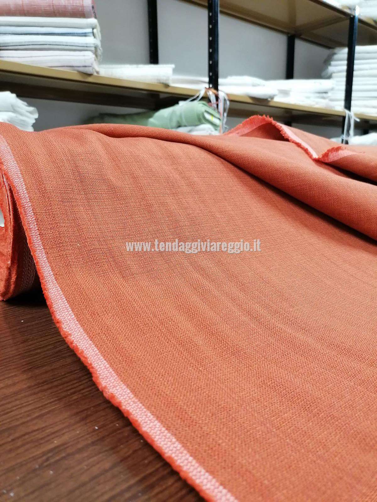 Tessuto tappezzeria UNITO color ARANCIONE