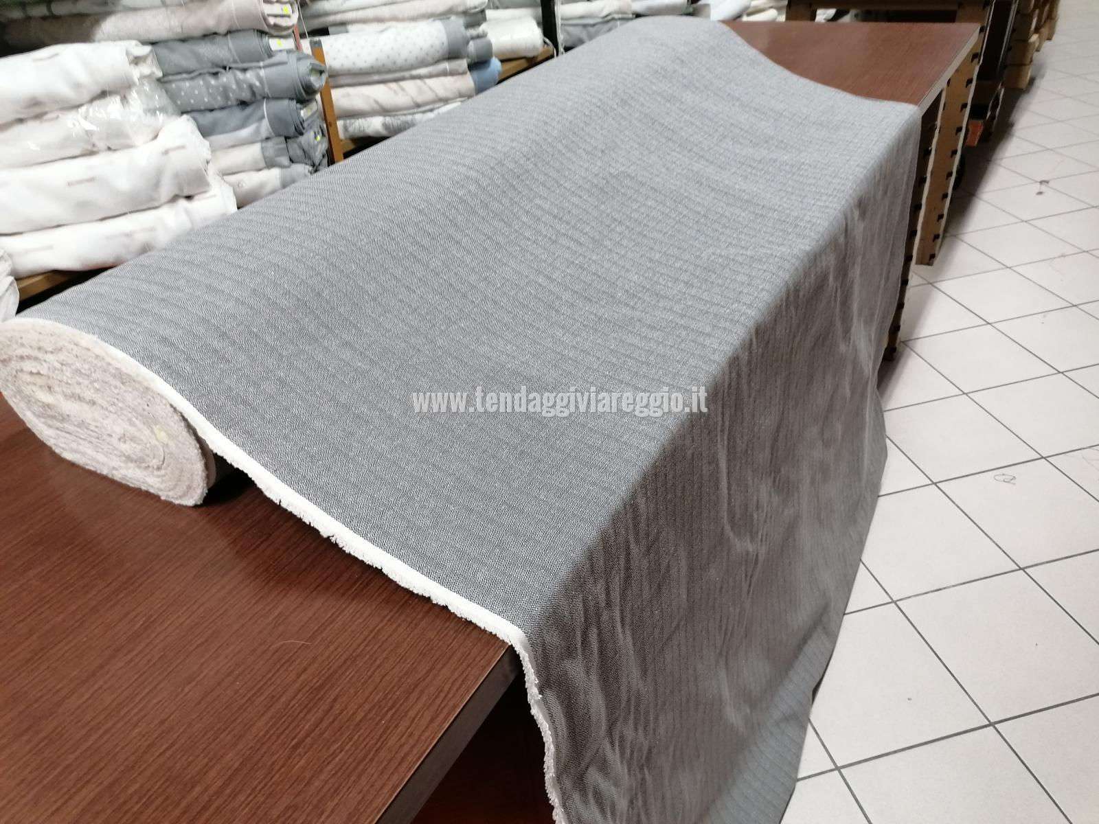 Tessuto tappezzeria UNITO color GRIGIO MELANGIATO
